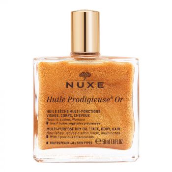 Huile prodigieuse or huile s&egrave;che multi-fonctions Nuxe - flacon de 50 ml