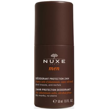 D&eacute;odorant protection 24h anti-traces, anti-taches Nuxe men - Roll-on de 50 ml