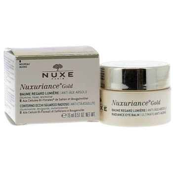 Nuxuriance Gold Baume Regard Lumi&egrave;re Nuxe - pot de 15 ml
