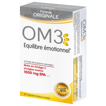 OM3 Equilibre &eacute;motionnel - bo&icirc;te de 60 capsules