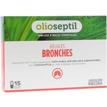 Olioseptil Bronches - boite de 15 g&eacute;lules