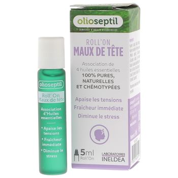 Olioseptil Roll-on maux de t&ecirc;te - roll-on de 5ml