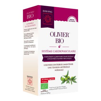 Olivier bio syst&egrave;me cardiovasculaire Dayang - bo&icirc;te de 30 g&eacute;lules v&eacute;g&eacute;tales
