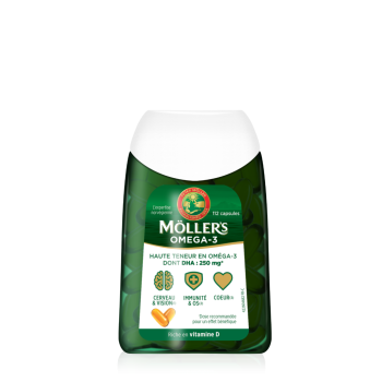 Om&eacute;ga-3 double M&ouml;ller's - boite de 112 capsules
