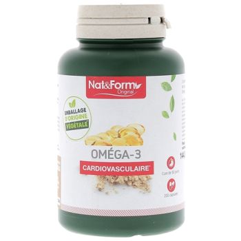 Om&eacute;ga-3 Original Nat&Form - boite de 200 capsules