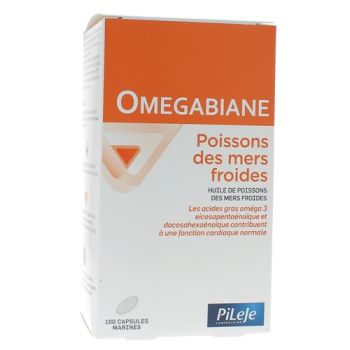Omegabiane Poissons des mers froides PileJe - bo&icirc;te de 100 capsules
