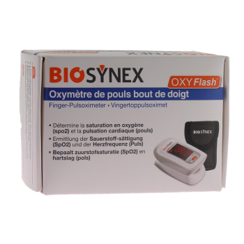 Oxym&egrave;tre de pouls OxyFlash Biosynex - un oxym&egrave;tre
