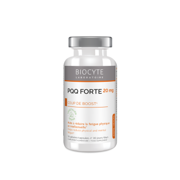PQQ Forte Biocyte - bo&icirc;te de 30 g&eacute;lules