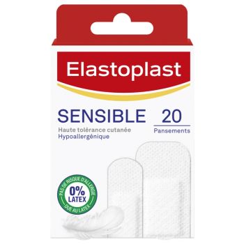 Pansement Sensible Elastoplast - bo&icirc;te de 20 pansements