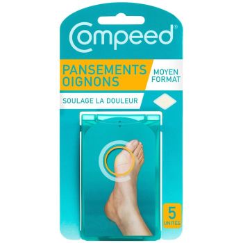 Pansement oignons Compeed - bo&icirc;te de 5 pansements