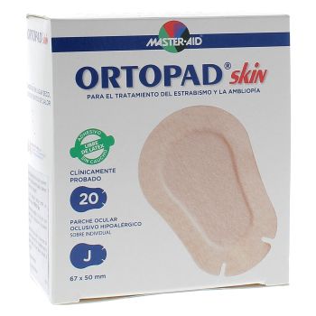 Pansement ophtalmique Skin Ortopad - bo&icirc;te de 20 pansements