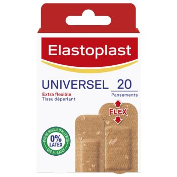 Pansements Flexible Elastoplast - bo&icirc;te de 20 pansements