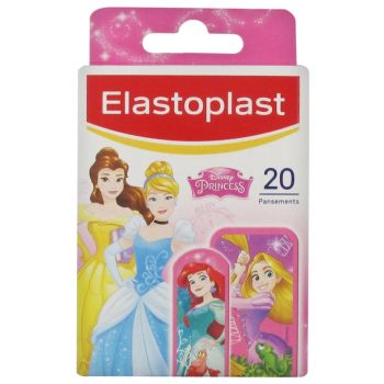 Pansements Kids Princesses Disney Elastoplast - bo&icirc;te de 20 pansements
