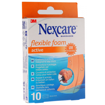 Pansements Nexcare active - bo&icirc;te de 10 pansements