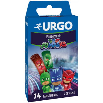 Pansements enfants Pj Masks Urgo - bo&icirc;te de 14 pansements