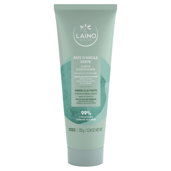P&acirc;te d'argile verte pr&ecirc;te &agrave; l'emploi Laino - tube de 350 g
