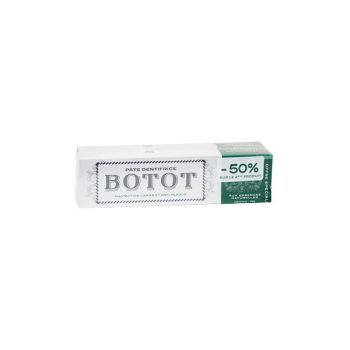P&acirc;te de dentifrice menthe pin eucalyptus Botot - 2 tubes de 75ml