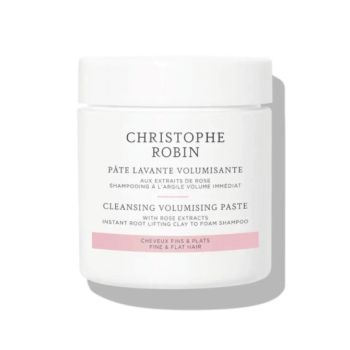 P&acirc;te lavante volumisante aux extraits de rose Christophe Robin - pot de 75ml