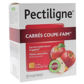 Pectiligne coupe faim Nutreov - boite de 15 carr&eacute;s