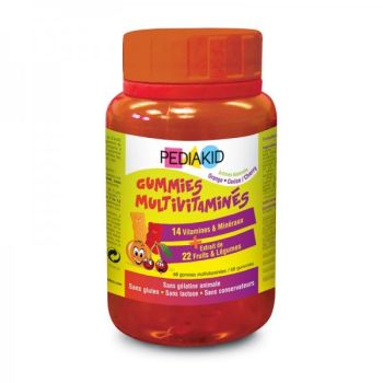 Pediakid Gummies multivitamin&eacute;s - pot de 60 oursons
