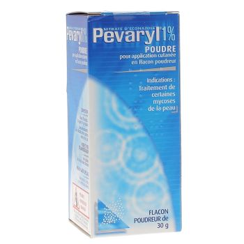 Pevaryl 1% poudre - flacon poudreur de 30g
