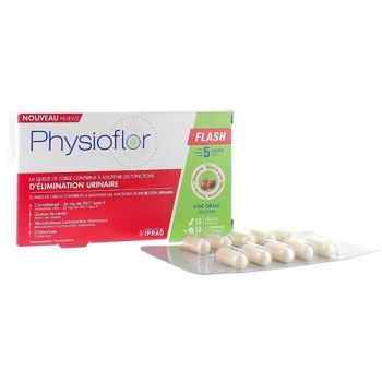 Physioflor Flash Iprad Sant&eacute; - bo&icirc;te de 10 g&eacute;lules et 10 comprim&eacute;s