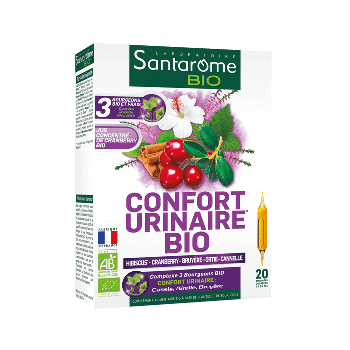 Phyto Confort Urinaire Bio Santarome Bio - bo&icirc;te de 20 ampoules