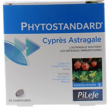 Phytostandard de Cypr&egrave;s-Astragale Pileje - bo&icirc;te de 30 comprim&eacute;s