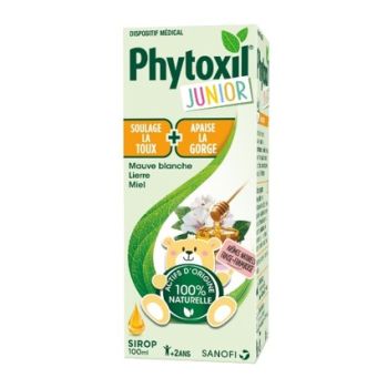 Phytoxil Junior toux s&egrave;che et grasse Sanofi - sirop de 100 ml