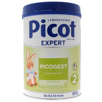 Picogest lait poudre 2&egrave;me &acirc;ge Picot - boite de 800g