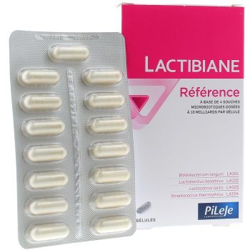 Lactibiane r&eacute;f&eacute;rence microbiote g&eacute;lules Pileje - boite de 30 g&eacute;lules