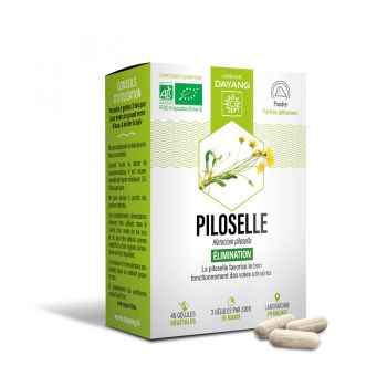 Piloselle Bio d&eacute;puratif/&eacute;limination Dayang - bo&icirc;te de 45 g&eacute;lules v&eacute;g&eacute;tales