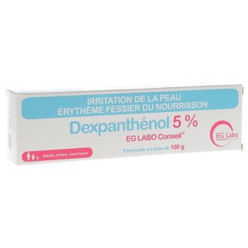 Pommade Dexpanth&eacute;nol 5% EG Labo Conseil - tube de 100g