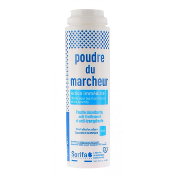 Poudre du marcheur poudre d&eacute;sodorisante pieds - flacon de 100g