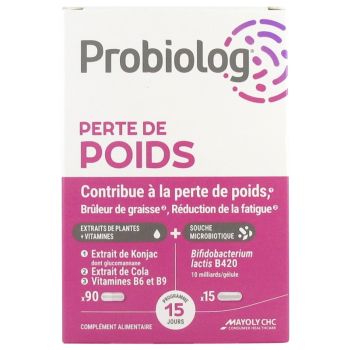 Probiolog Perte de poids Mayoly Spindler - bo&icirc;te de 105 g&eacute;lules