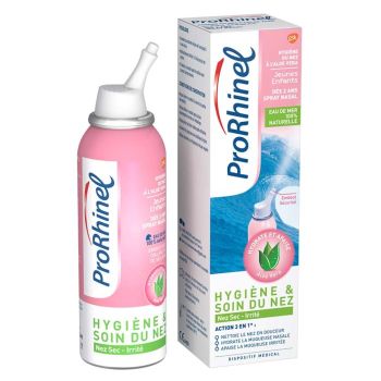 Prorhinel hygi&egrave;ne du nez &agrave; l'aloe vera jeunes enfants - spray de 100 ml