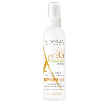 Protect Kids spray enfant tr&egrave;s haute protection spf 50+ A-Derma - spray de 200 ml