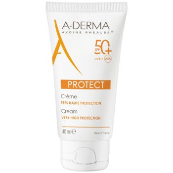 Protect cr&egrave;me tr&egrave;s haute protection spf 50+ A-Derma - tube de 40 ml