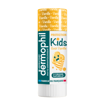 Stick &agrave; l&egrave;vres kids vanille Dermophil - stick de 4g