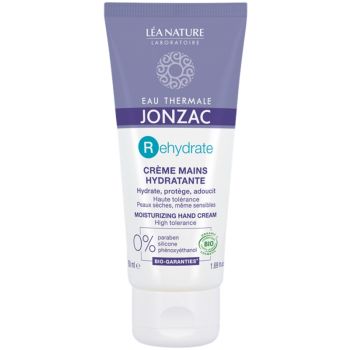 REhydrate Cr&egrave;me mains hydratante bio Eau de Jonzac - tube de 50 ml