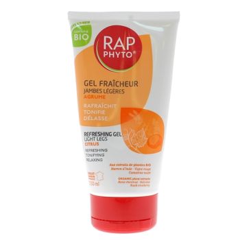 Rap phyto gel tonic jambes l&eacute;g&egrave;res parfum agrumes - tube de 150 ml