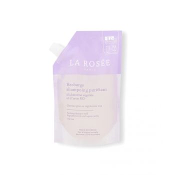 Recharge shampoing purifiant La Ros&eacute;e - recharge de 400ml