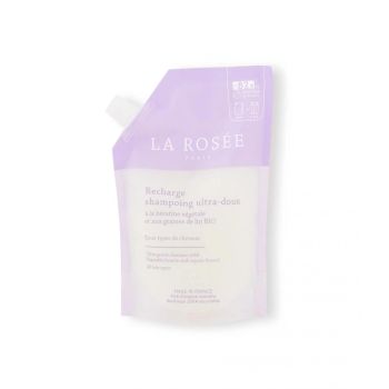 Recharge shampoing ultra-doux La Ros&eacute;e - recharge de 400ml