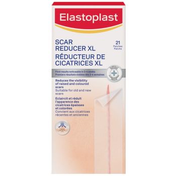 R&eacute;ducteur de cicatrices XL Elastoplast - bo&icirc;te de 21 patchs