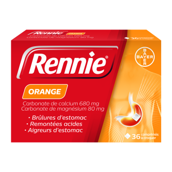 Rennie orange - 36 comprim&eacute;s &agrave; croquer