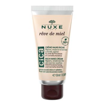 R&ecirc;ve de Miel Cr&egrave;me mains riche Cica Nuxe - tube de 50ml