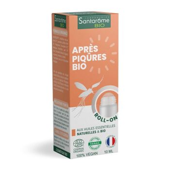 Roll-on aux huiles essentielles Apr&egrave;s piq&ucirc;res bio Santarome - roll-on de 10ml
