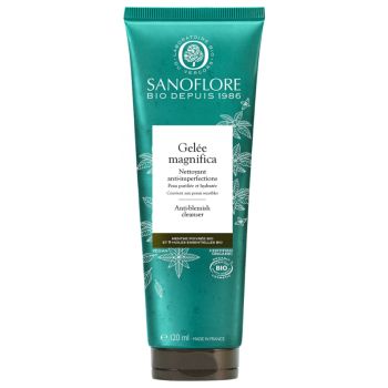 Gel&eacute;e magnifica nettoyant anti-imperfections bio Sanoflore - tube de 120 ml
