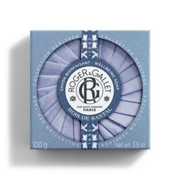 Savon bienfaisant Bois de Santal Roger & Gallet - pain solide de 100 g
