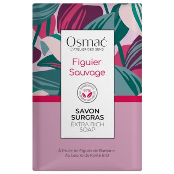 Savon surgras Figuier Sauvage Osma&eacute; - pain de 200 g